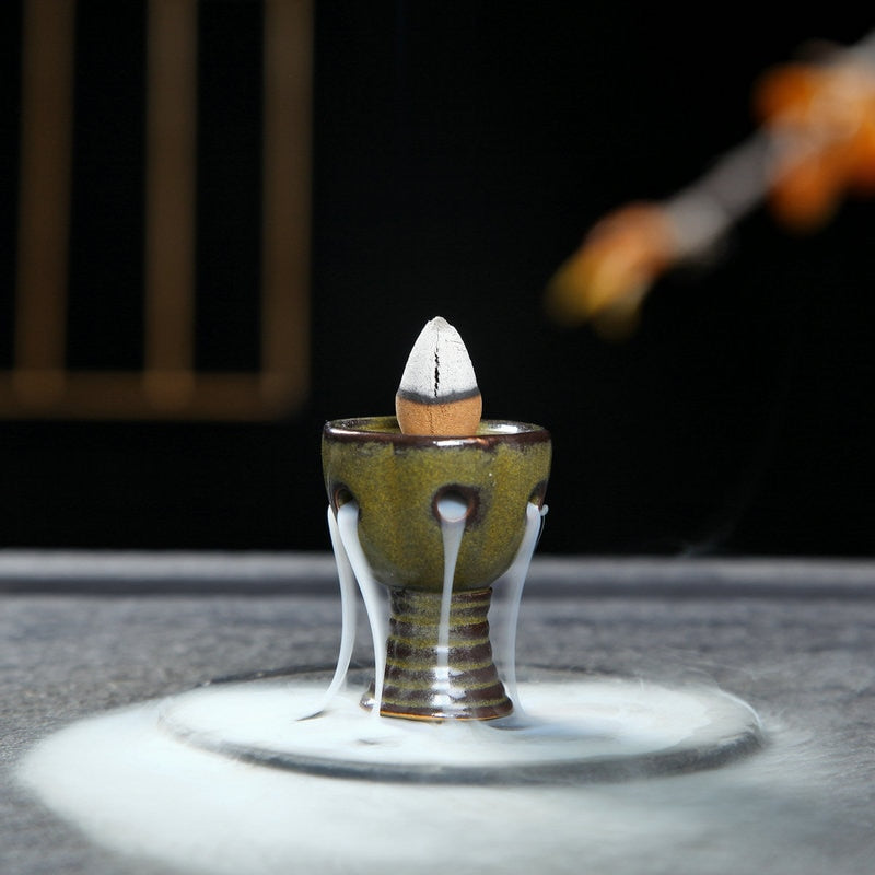 Incense Or Burner Creative Home Decor Mini Incense Censer Backflow Incense Burner Use In The Home Office Teahouse