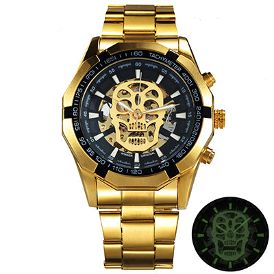 Winner Watch Men Skeleton Automatic Mechanical Watch Gold Skeleton Vintage Man Watch Mens FORSINING Watch Top Brand Luxury