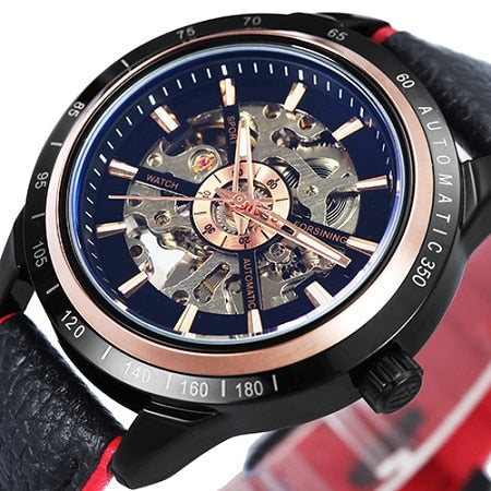Winner Watch Men Skeleton Automatic Mechanical Watch Gold Skeleton Vintage Man Watch Mens FORSINING Watch Top Brand Luxury