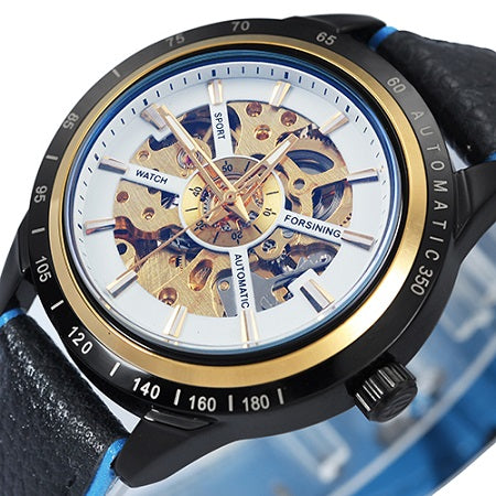Winner Watch Men Skeleton Automatic Mechanical Watch Gold Skeleton Vintage Man Watch Mens FORSINING Watch Top Brand Luxury
